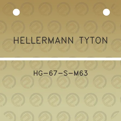 hellermann-tyton-hg-67-s-m63