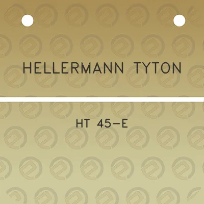 hellermann-tyton-ht-45-e