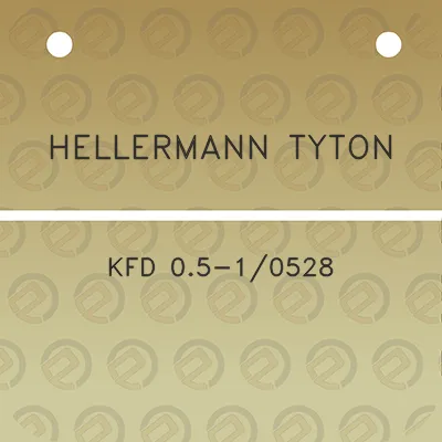 hellermann-tyton-kfd-05-10528