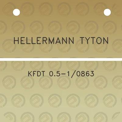 hellermann-tyton-kfdt-05-10863