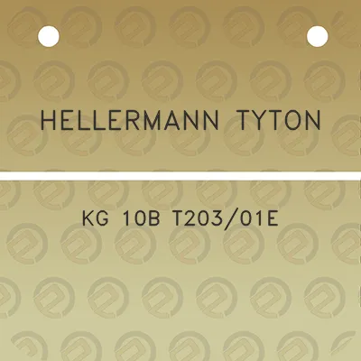 hellermann-tyton-kg-10b-t20301e