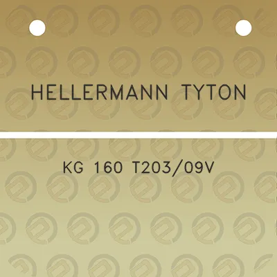 hellermann-tyton-kg-160-t20309v