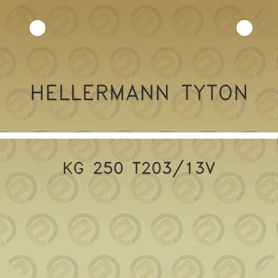 hellermann-tyton-kg-250-t20313v