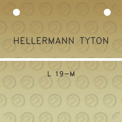 hellermann-tyton-l-19-m