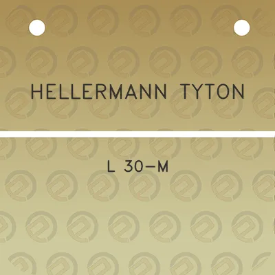 hellermann-tyton-l-30-m