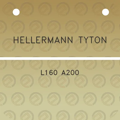 hellermann-tyton-l160-a200