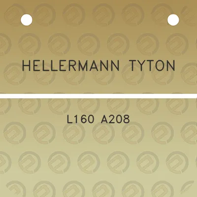 hellermann-tyton-l160-a208