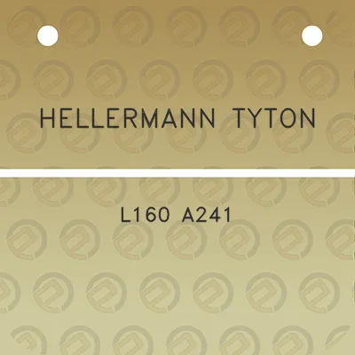 hellermann-tyton-l160-a241