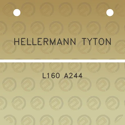 hellermann-tyton-l160-a244