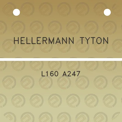 hellermann-tyton-l160-a247