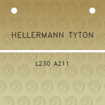 hellermann-tyton-l230-a211