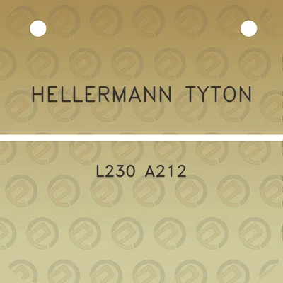 hellermann-tyton-l230-a212