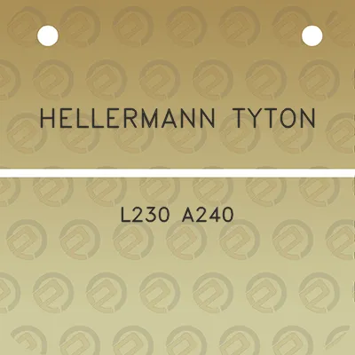 hellermann-tyton-l230-a240