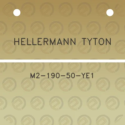 hellermann-tyton-m2-190-50-ye1