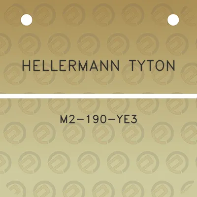 hellermann-tyton-m2-190-ye3