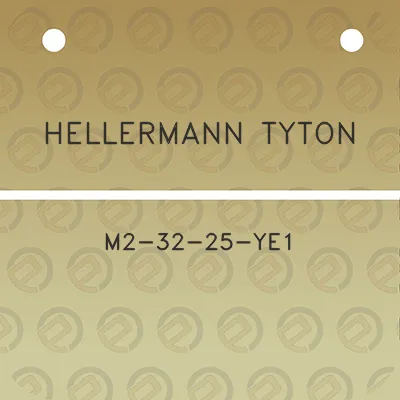 hellermann-tyton-m2-32-25-ye1