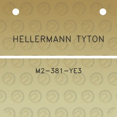 hellermann-tyton-m2-381-ye3