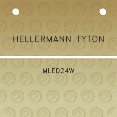 hellermann-tyton-mled24w