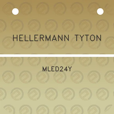 hellermann-tyton-mled24y