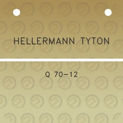 hellermann-tyton-q-70-12