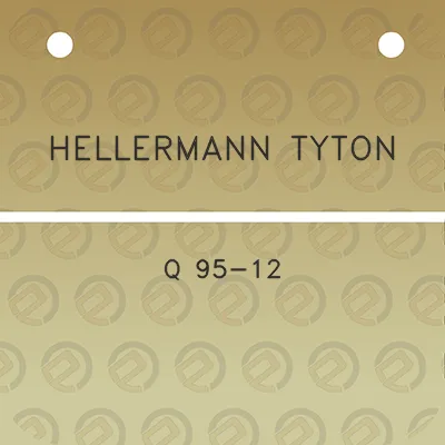 hellermann-tyton-q-95-12