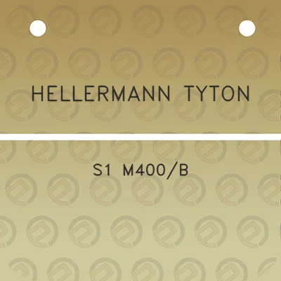 hellermann-tyton-s1-m400b