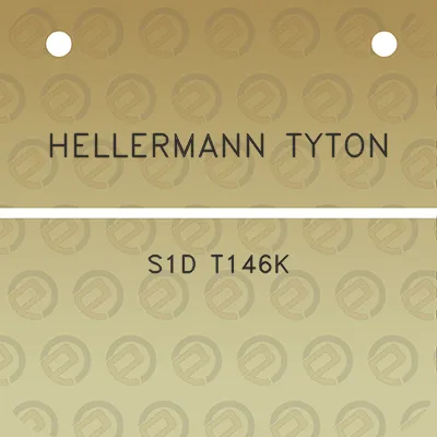 hellermann-tyton-s1d-t146k