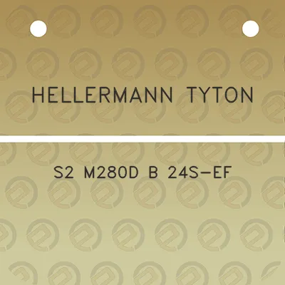 hellermann-tyton-s2-m280d-b-24s-ef