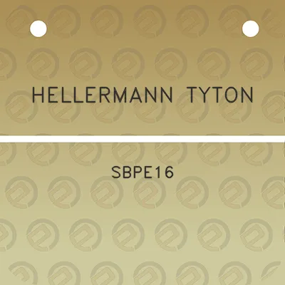 hellermann-tyton-sbpe16