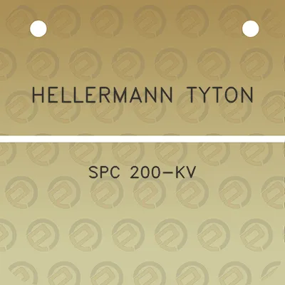 hellermann-tyton-spc-200-kv