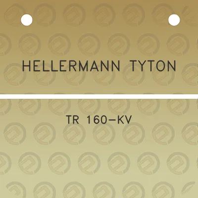 hellermann-tyton-tr-160-kv