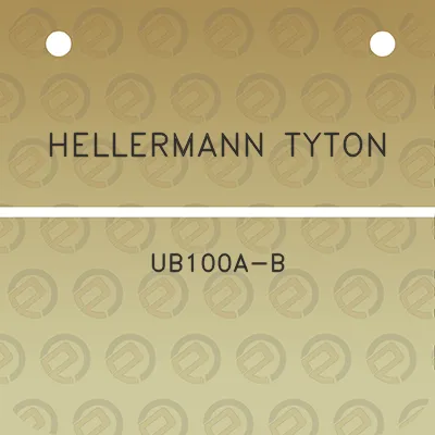 hellermann-tyton-ub100a-b