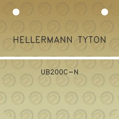 hellermann-tyton-ub200c-n