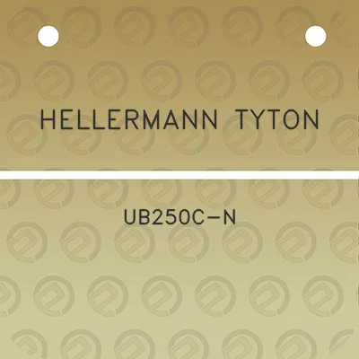 hellermann-tyton-ub250c-n