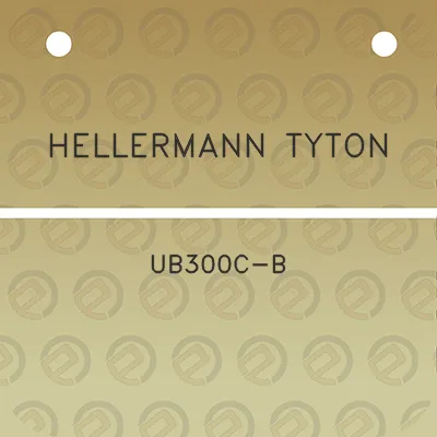 hellermann-tyton-ub300c-b