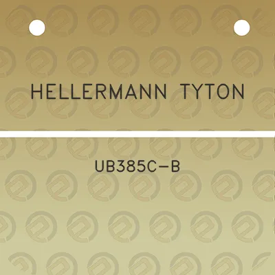 hellermann-tyton-ub385c-b