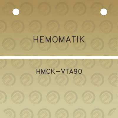 hemomatik-hmck-vta90