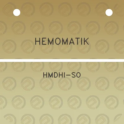 hemomatik-hmdhi-so