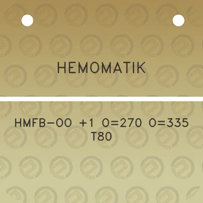 hemomatik-hmfb-oo-1-o270-o335-t80