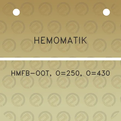 hemomatik-hmfb-oot-o250-o430