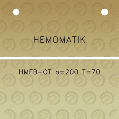 hemomatik-hmfb-ot-o200-t70