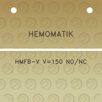 hemomatik-hmfb-v-v150-nonc