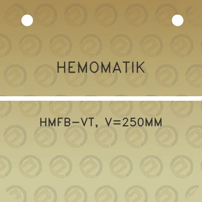 hemomatik-hmfb-vt-v250mm