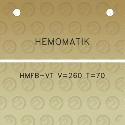 hemomatik-hmfb-vt-v260-t70