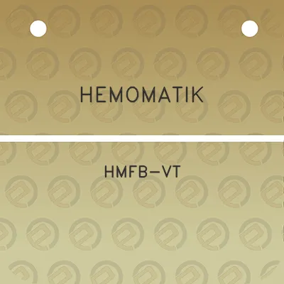 hemomatik-hmfb-vt