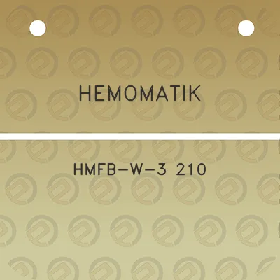 hemomatik-hmfb-w-3-210