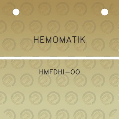 hemomatik-hmfdhi-oo