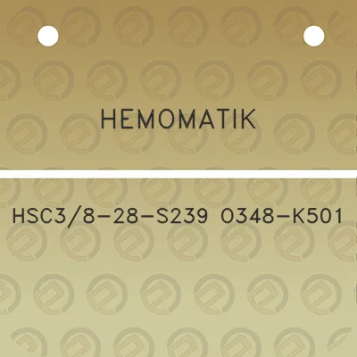 hemomatik-hsc38-28-s239-o348-k501