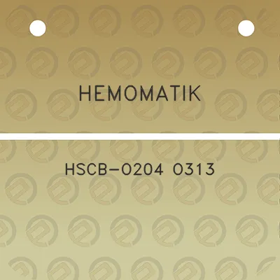 hemomatik-hscb-o204-o313