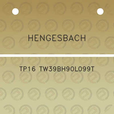 hengesbach-tp16-tw39bh90l099t